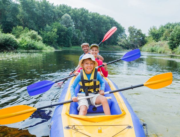 Kajaki nad Bzurą